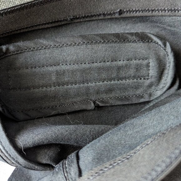 Milly Black Lamb Leather Skinny Leggings - Pull on Pants - Picture 8 of 15